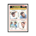 Billy Sims Freddie Scott Jim Allen James Hunter Al Baker 1981 Topps #338 NM