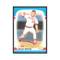 Bryan Harvey 1989 Fleer Heroes of Baseball #21.0 California Angels NM
