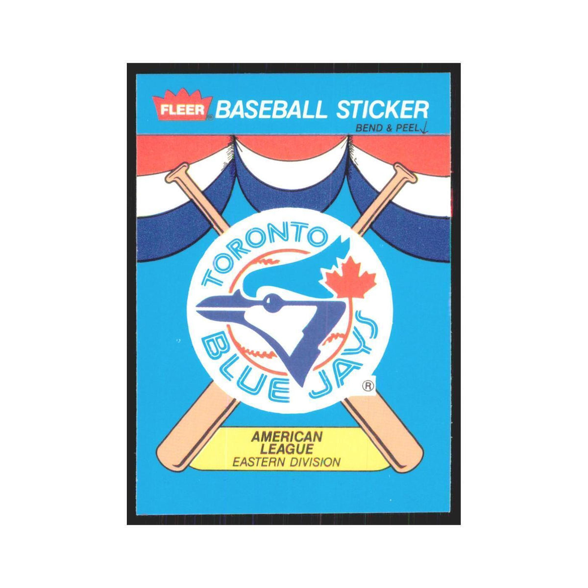 Team History 1989 Fleer Heroes of Baseball #nan Toronto Blue Jays NM