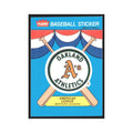 Team History 1989 Fleer Heroes of Baseball #nan Oakland Athletics NM