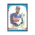Gerald Perry 1989 Fleer Heroes of Baseball #30.0 Atlanta Braves Baseball Card NM