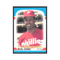 Ricky Jordan 1989 Fleer Heroes of Baseball #25 Phillies NM