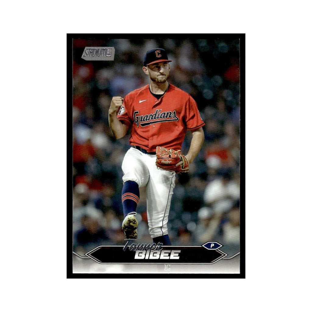 Tanner Bibee 2024 Topps Stadium Club #89 Cleveland Guardians Baseball Card NM