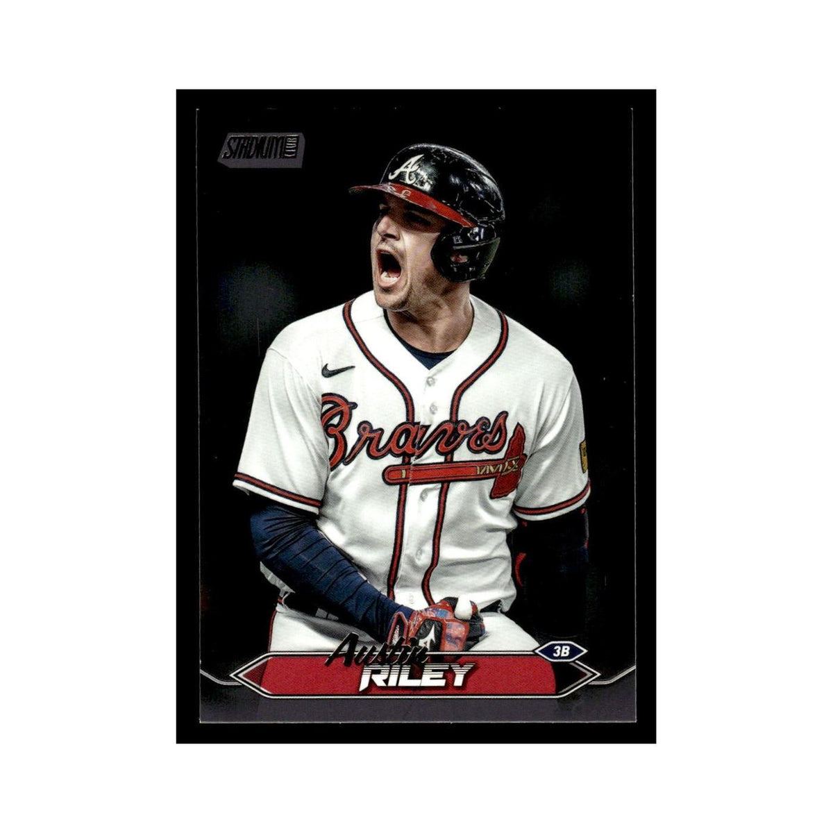 Austin Riley 2024 Topps Stadium Club #18 Atlanta Braves Baseball Card NM