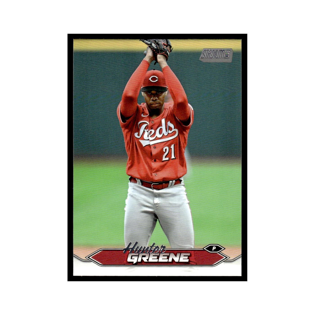 Hunter Greene 2024 Topps Stadium Club #92 Cincinnati Reds Baseball Card NM