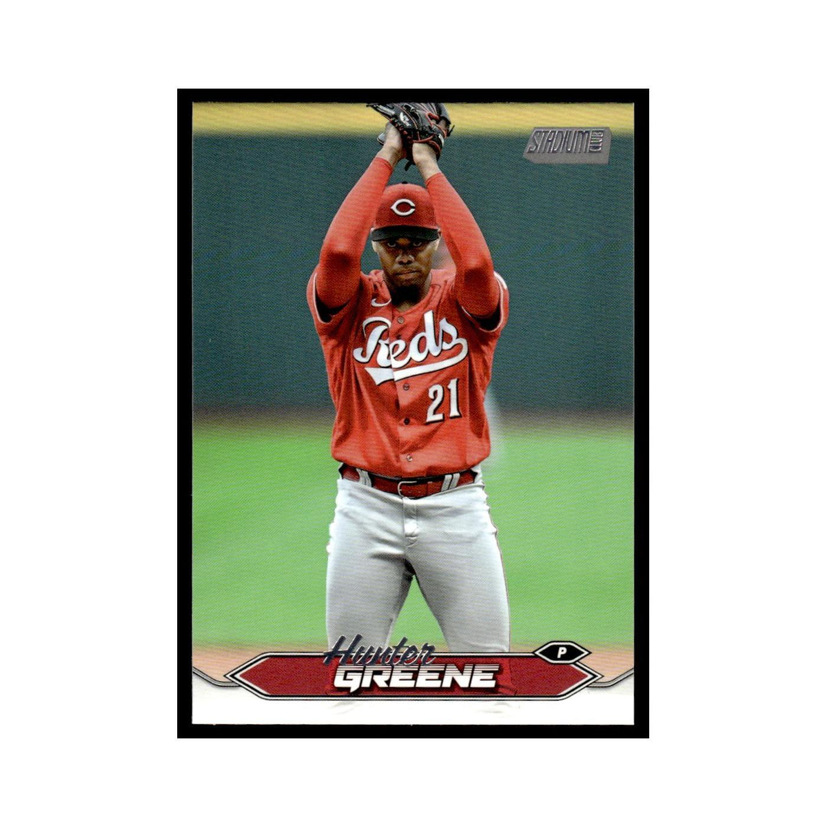 Hunter Greene 2024 Topps Stadium Club #92 Cincinnati Reds Baseball Card NM