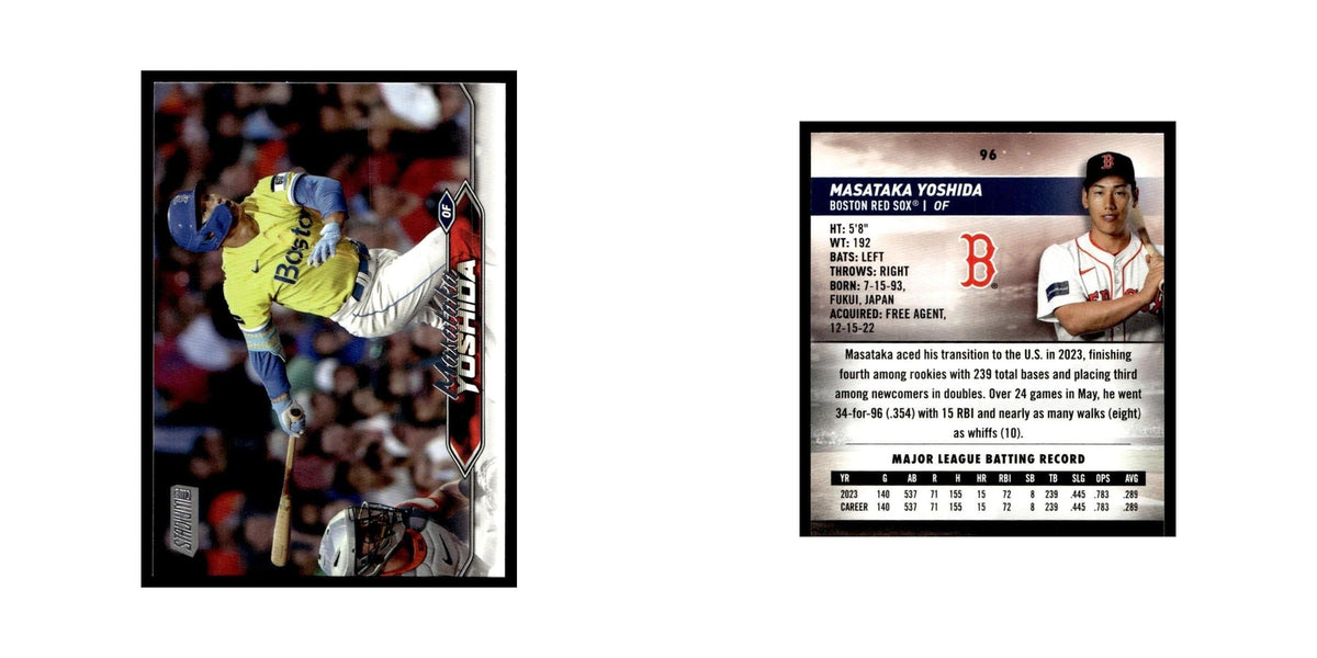 Masataka Yoshida 2024 Topps Stadium Club #96 Boston Red Sox Baseball Card NM