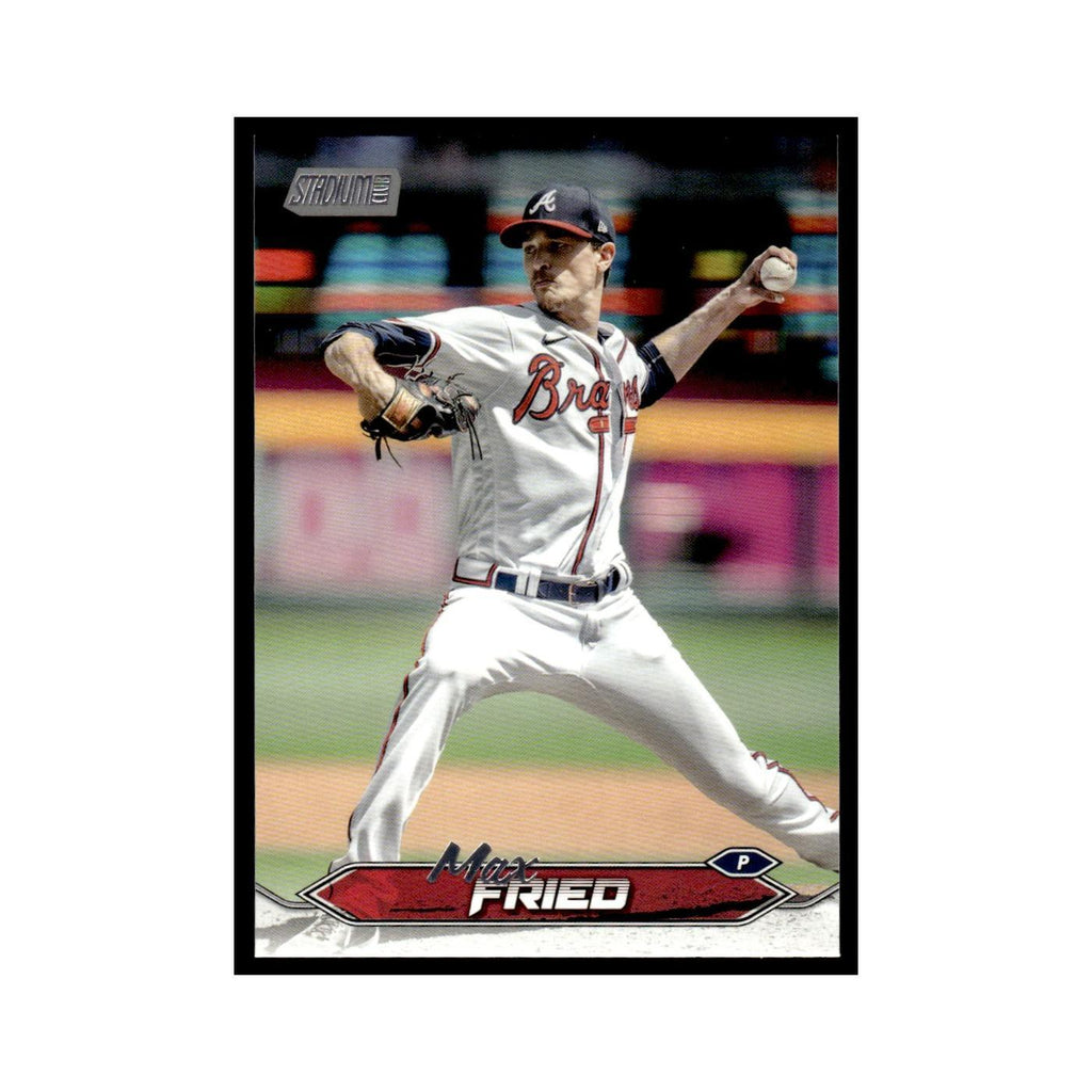 Max Fried 2024 Topps Stadium Club #51 Atlanta Braves Baseball Card NM