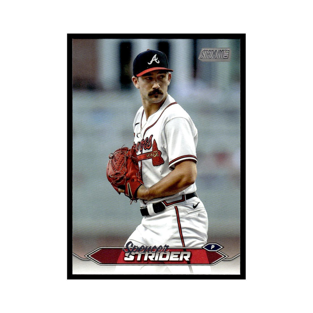 Spencer Strider 2024 Topps Stadium Club #25 Atlanta Braves Baseball Card NM