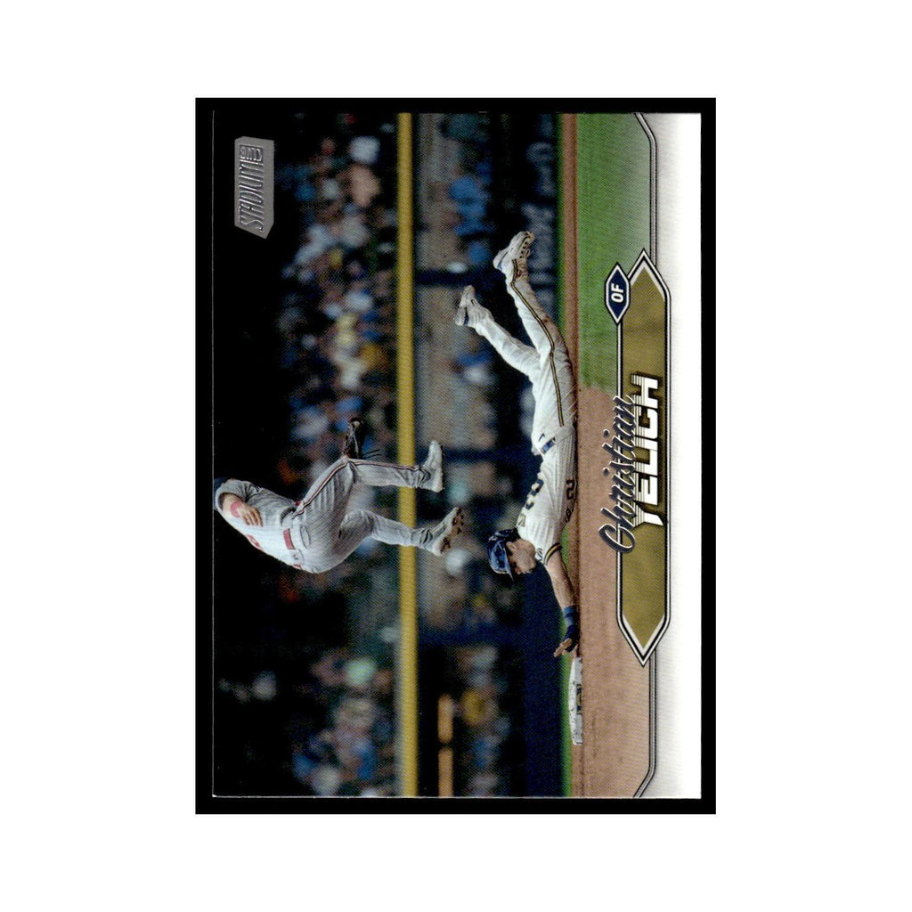 Christian Yelich 2024 Topps Stadium Club #138 Milwaukee Brewers Baseball Card NM