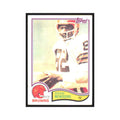 Ozzie Newsome 1982 Topps #67 Cleveland Browns Football Card NM