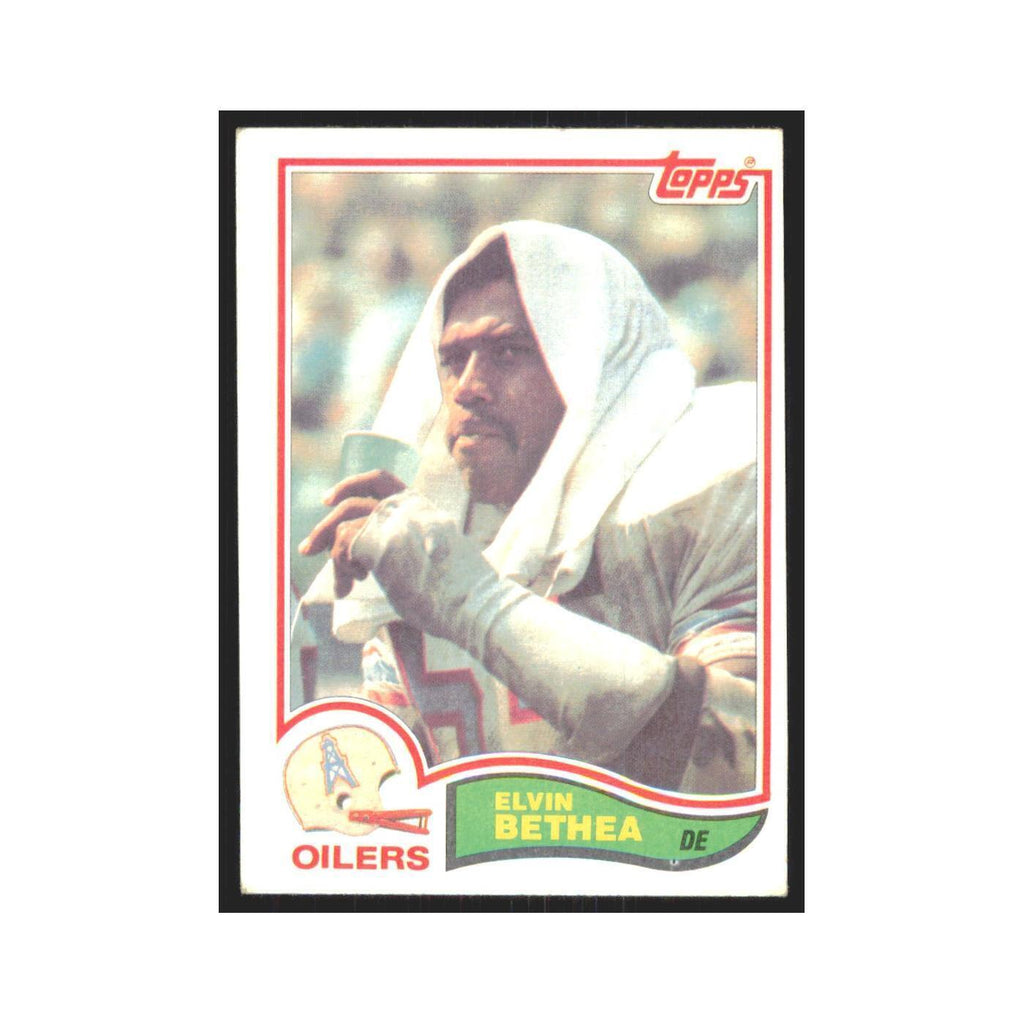 Elvin Bethea 1982 Topps #94 Houston Oilers Football Card NM