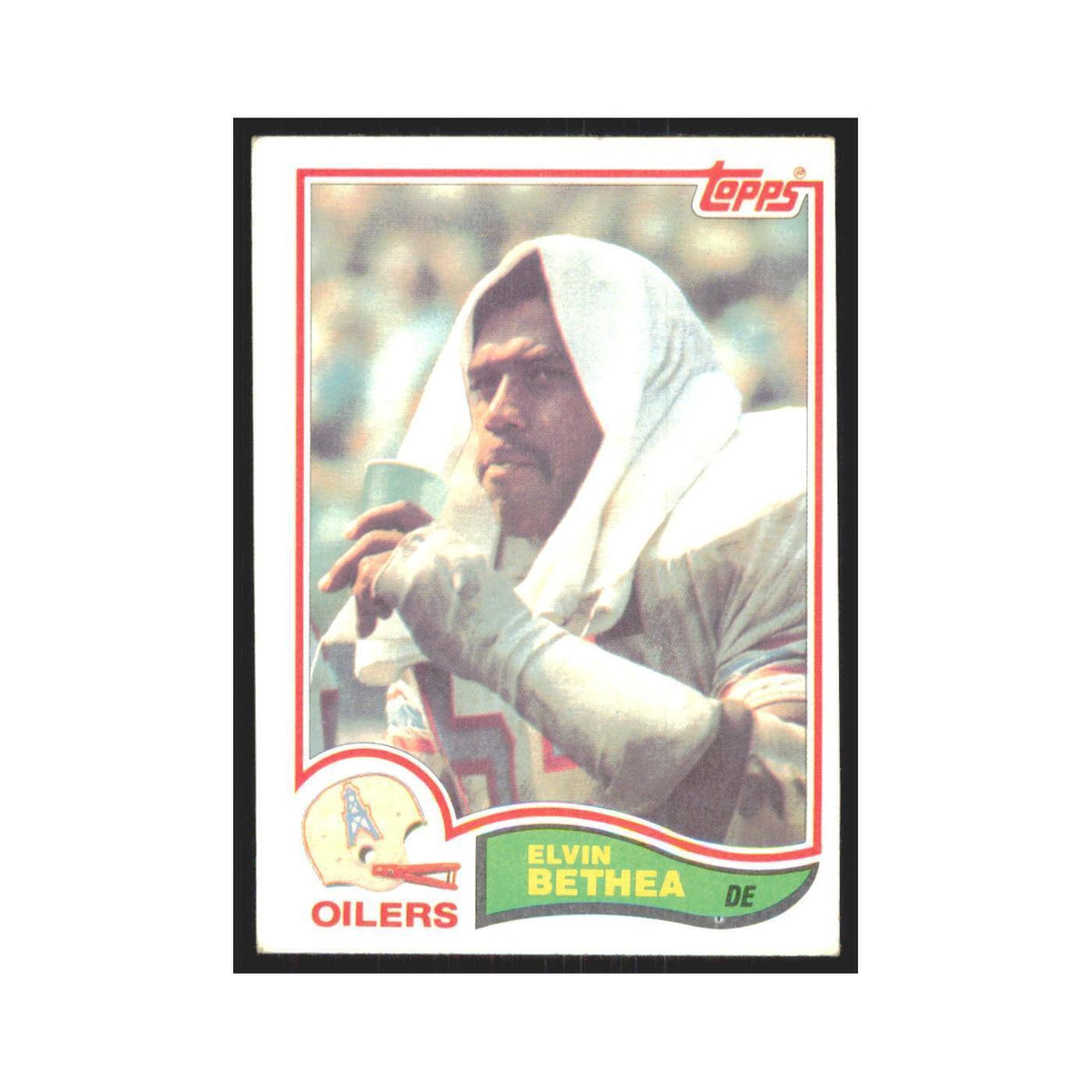 Elvin Bethea 1982 Topps #94 Houston Oilers Football Card NM