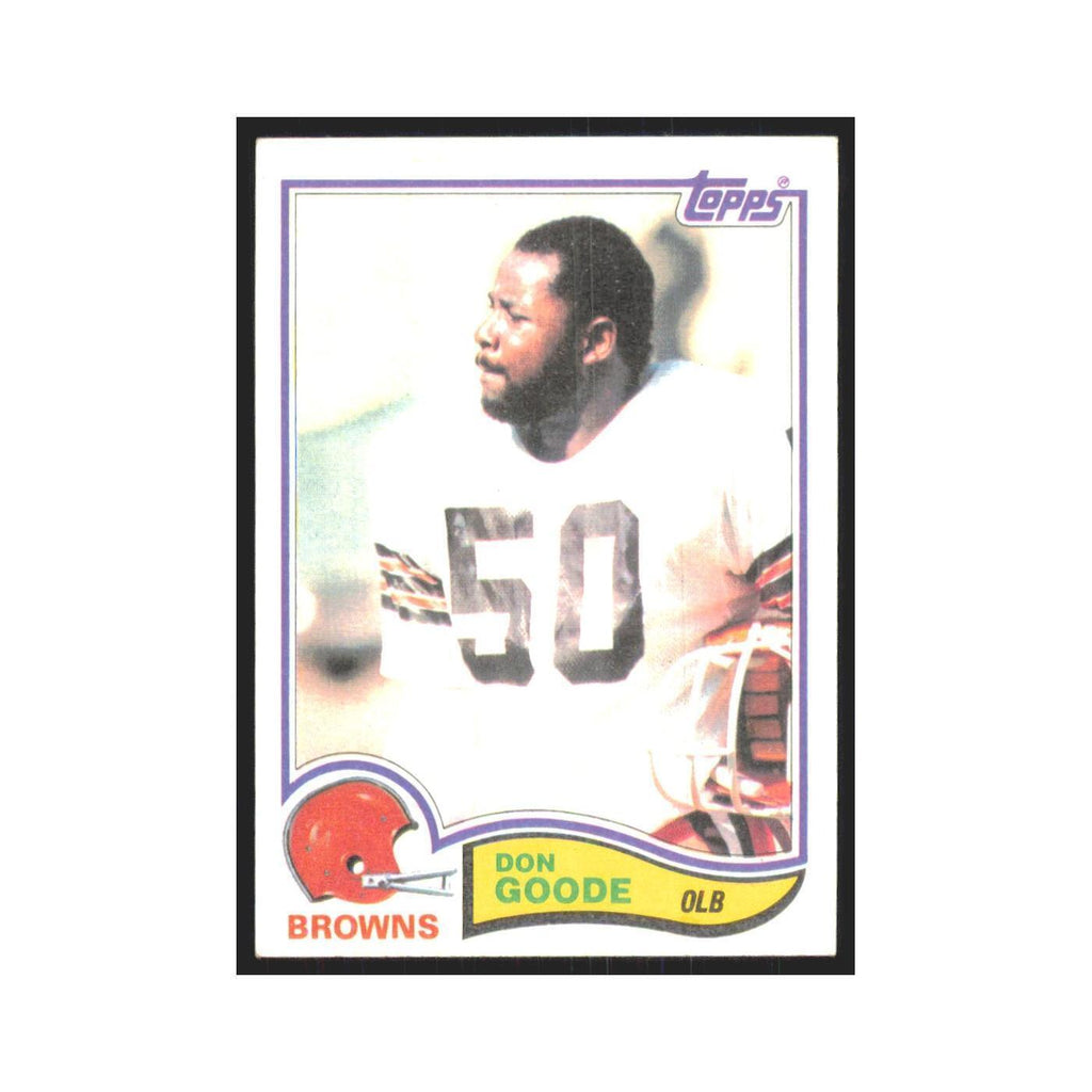 Don Goode 1982 Topps #64 Cleveland Browns Football Card NM