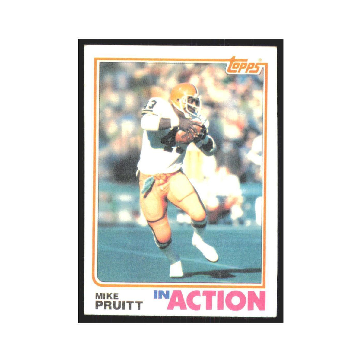 Mike Pruitt 1982 Topps #71 Cleveland Browns Football Card NM