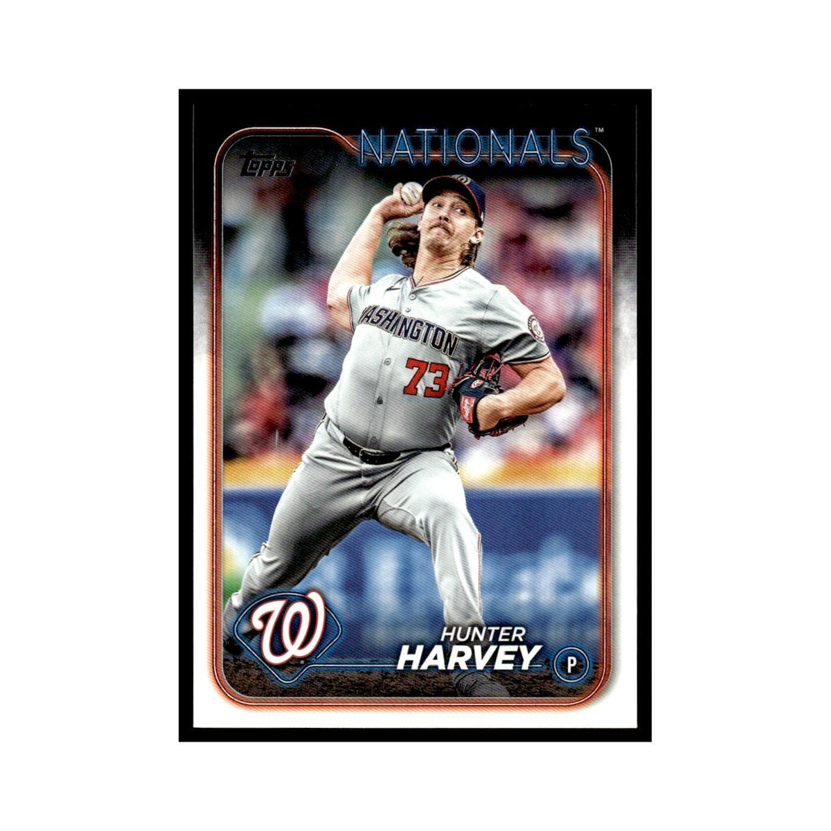 Hunter Harvey 2024 Topps Update #US101 Washington Nationals Baseball Card NM