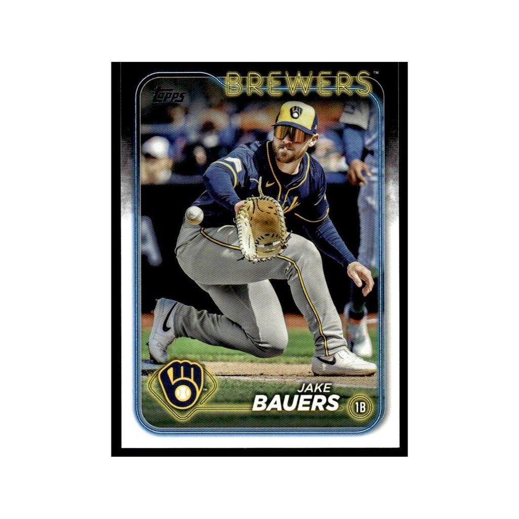 Jake Bauers 2024 Topps Update #US206 Milwaukee Brewers Baseball Card NM