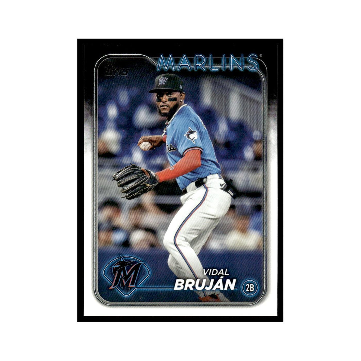Vidal Brujan 2024 Topps Update #US216 Miami Marlins Baseball Card NM