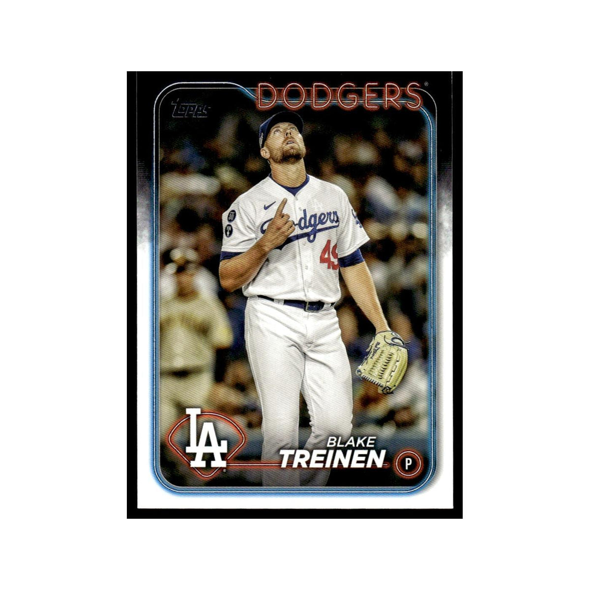 Blake Treinen 2024 Topps Update #US196 Los Angeles Dodgers Baseball Card NM