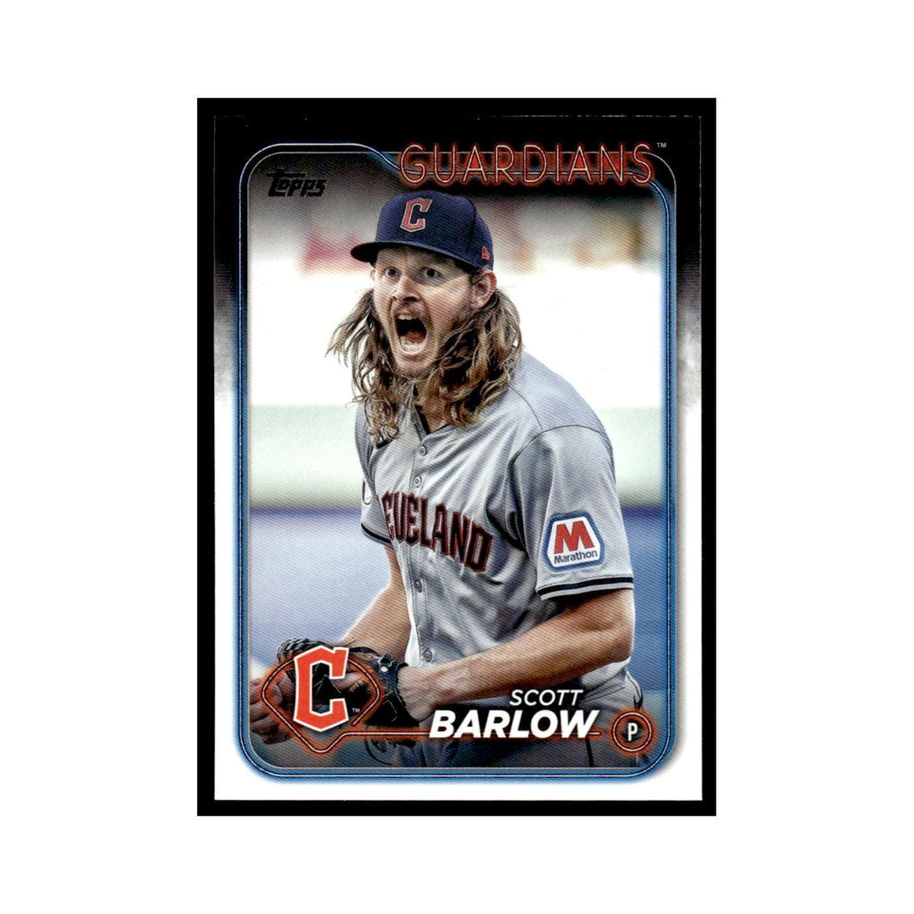 Scott Barlow 2024 Topps Update #US42 Cleveland Guardians Baseball Card NM
