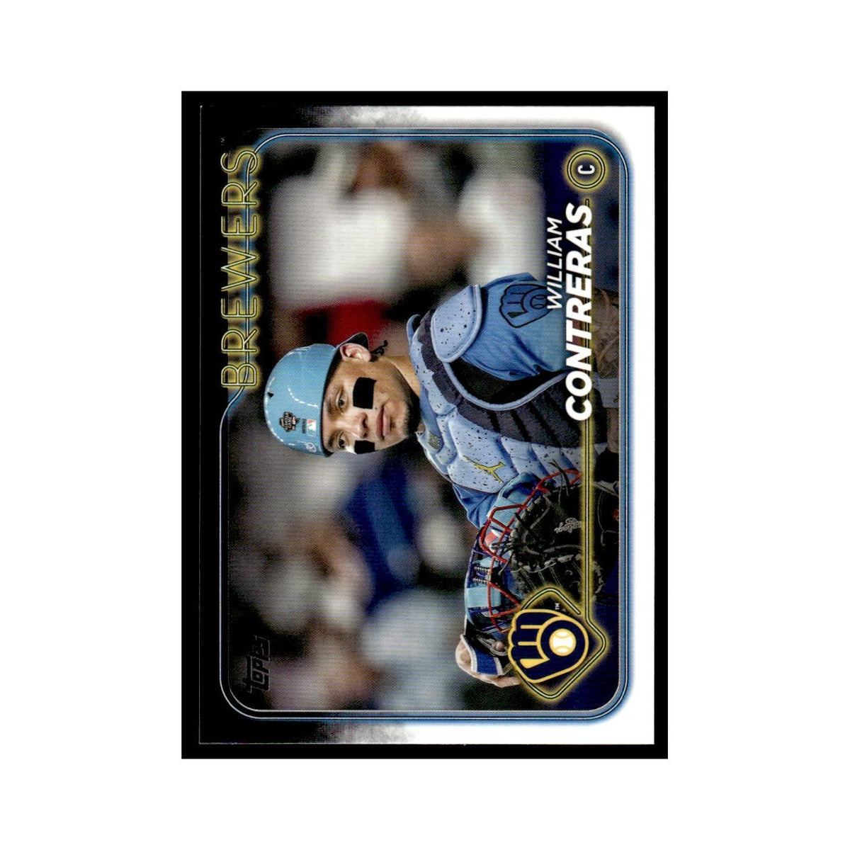 William Contreras 2024 Topps Update #ASG-10 Milwaukee Brewers Baseball Card NM
