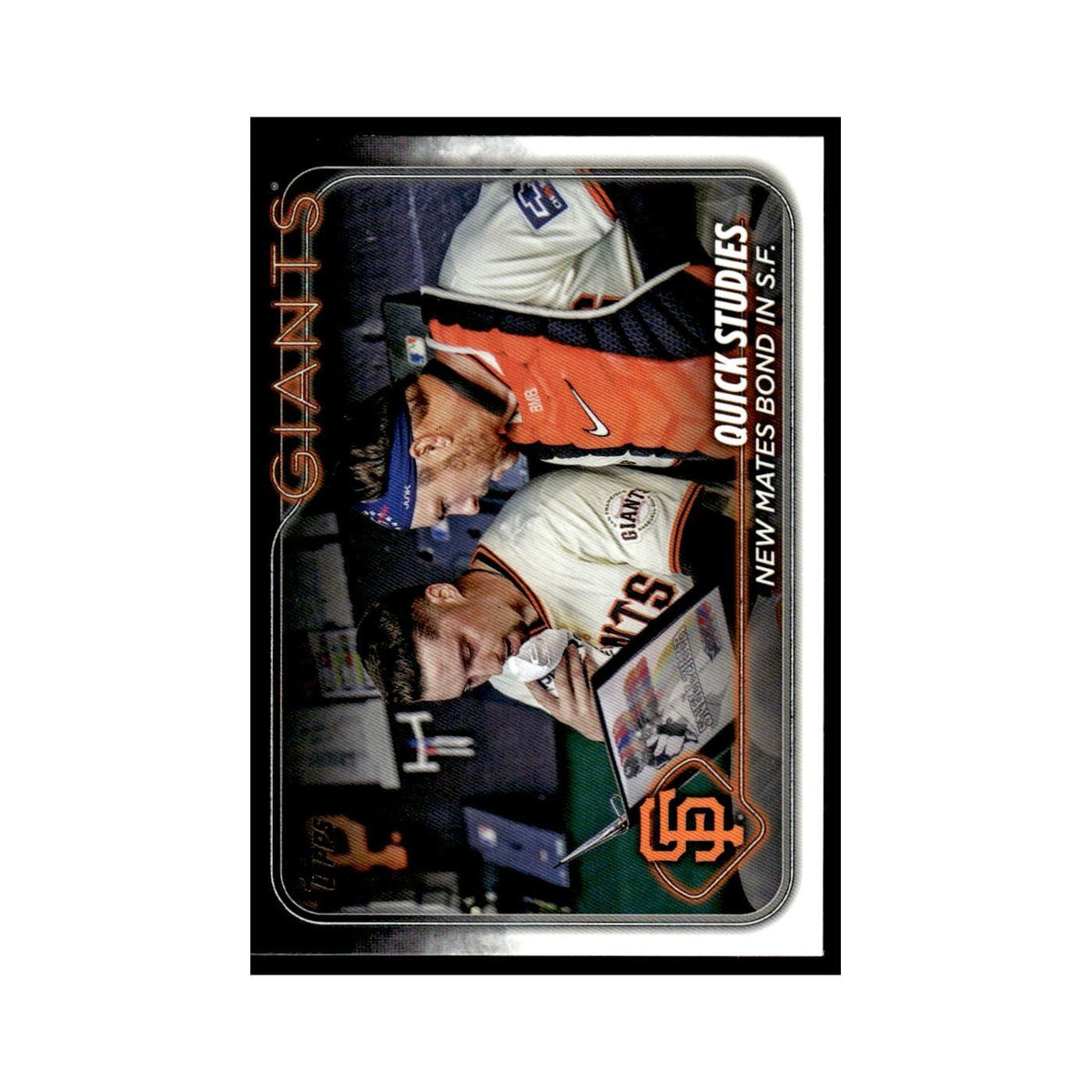 Patrick Bailey   Blake Snell 2024 Topps Update #US55 San Francisco Giants NM