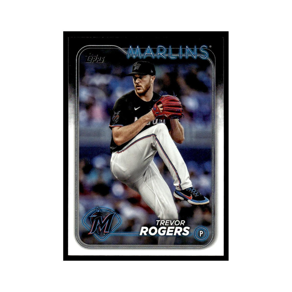 Trevor Rogers 2024 Topps Update #US54 Miami Marlins Baseball Card NM
