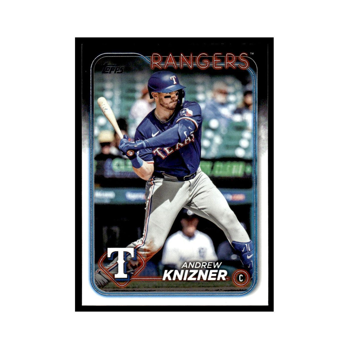 Andrew Knizner 2024 Topps Update #US89 Texas Rangers Baseball Card NM