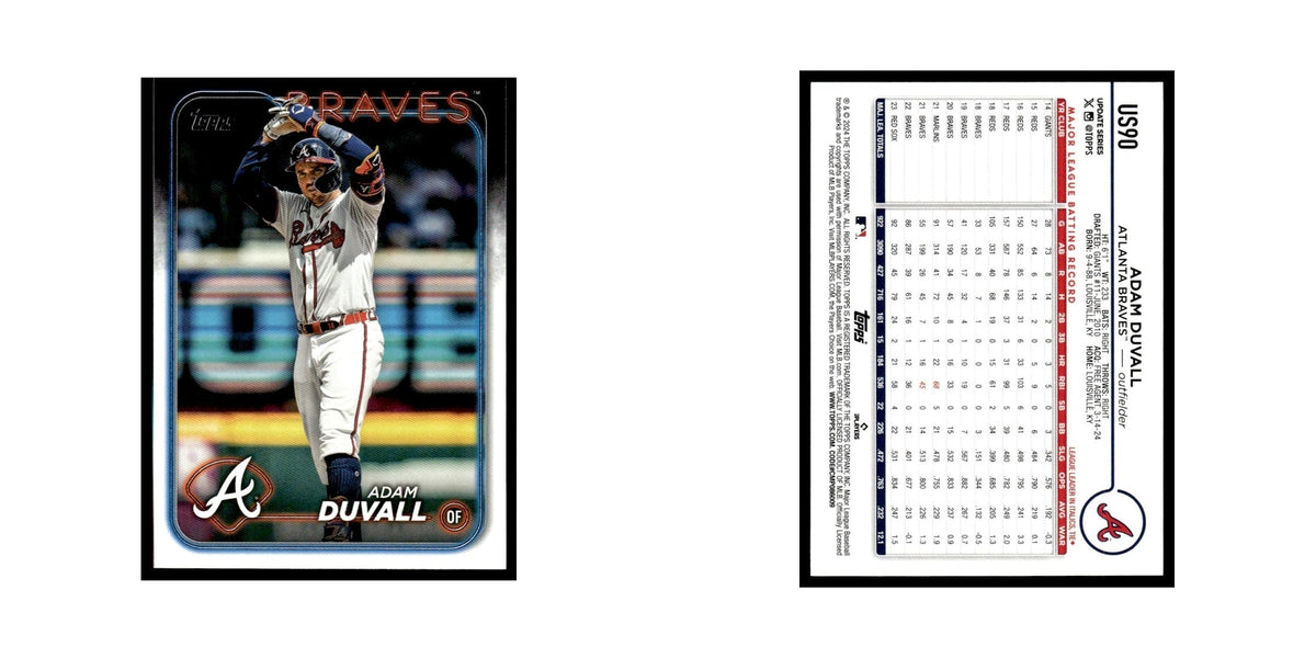Adam Duvall 2024 Topps Update #US90 Atlanta Braves Baseball Card NM