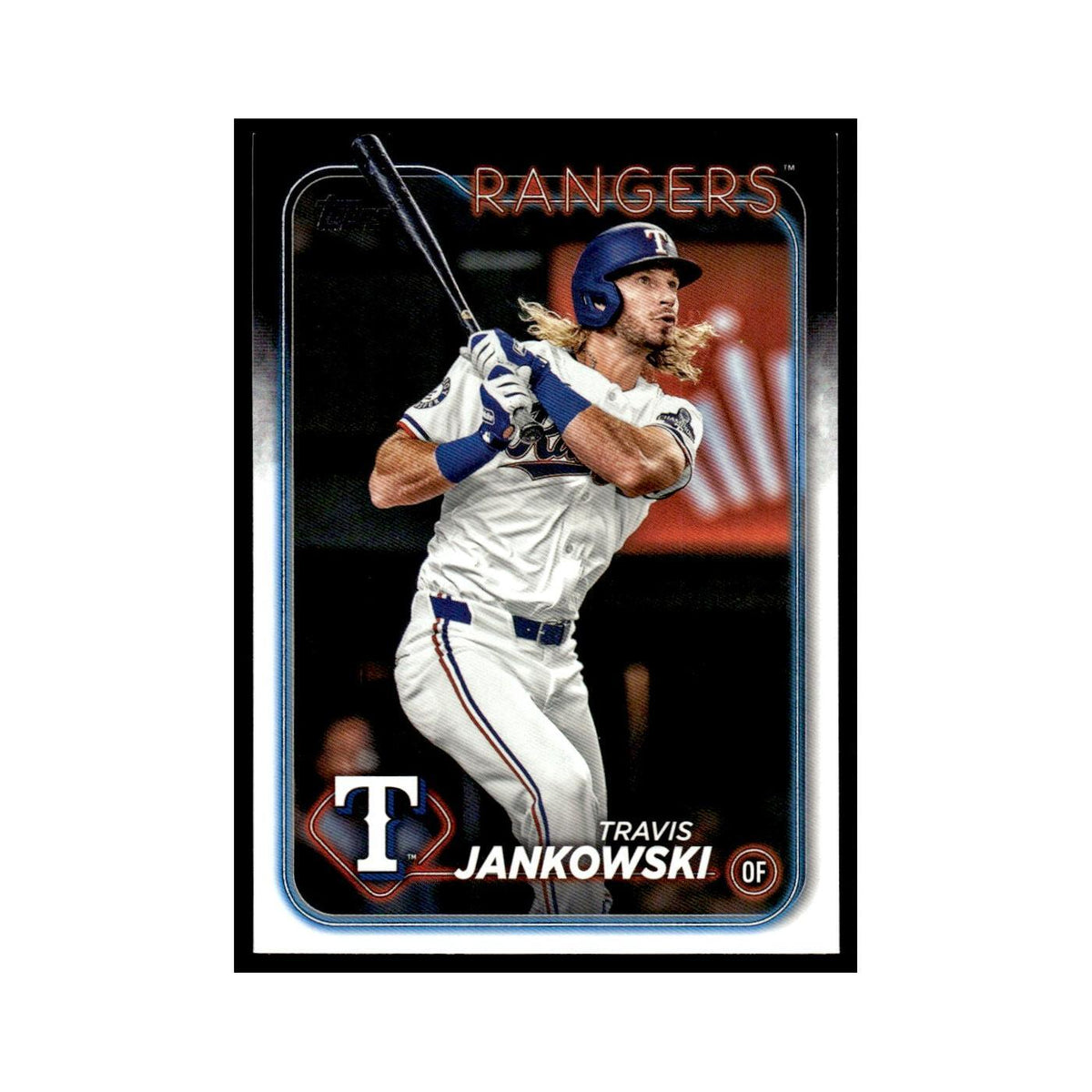 Travis Jankowski 2024 Topps Update #US190 Texas Rangers Baseball Card NM