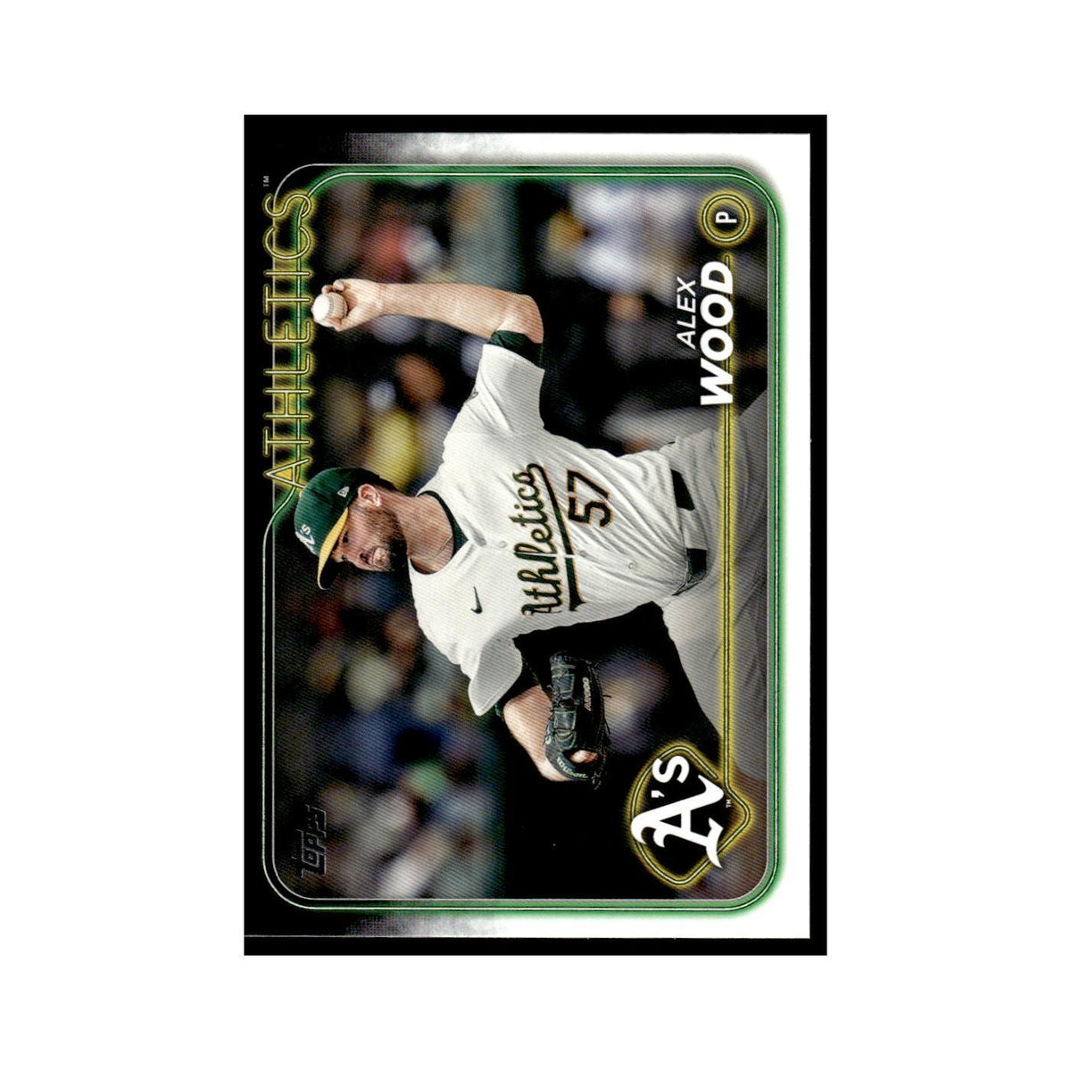 Alex Wood 2024 Topps Update #US276 Oakland Athletics Baseball Card NM