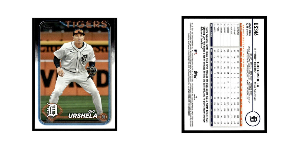 Gio Urshela 2024 Topps Update #US346 Detroit Tigers Baseball Card NM