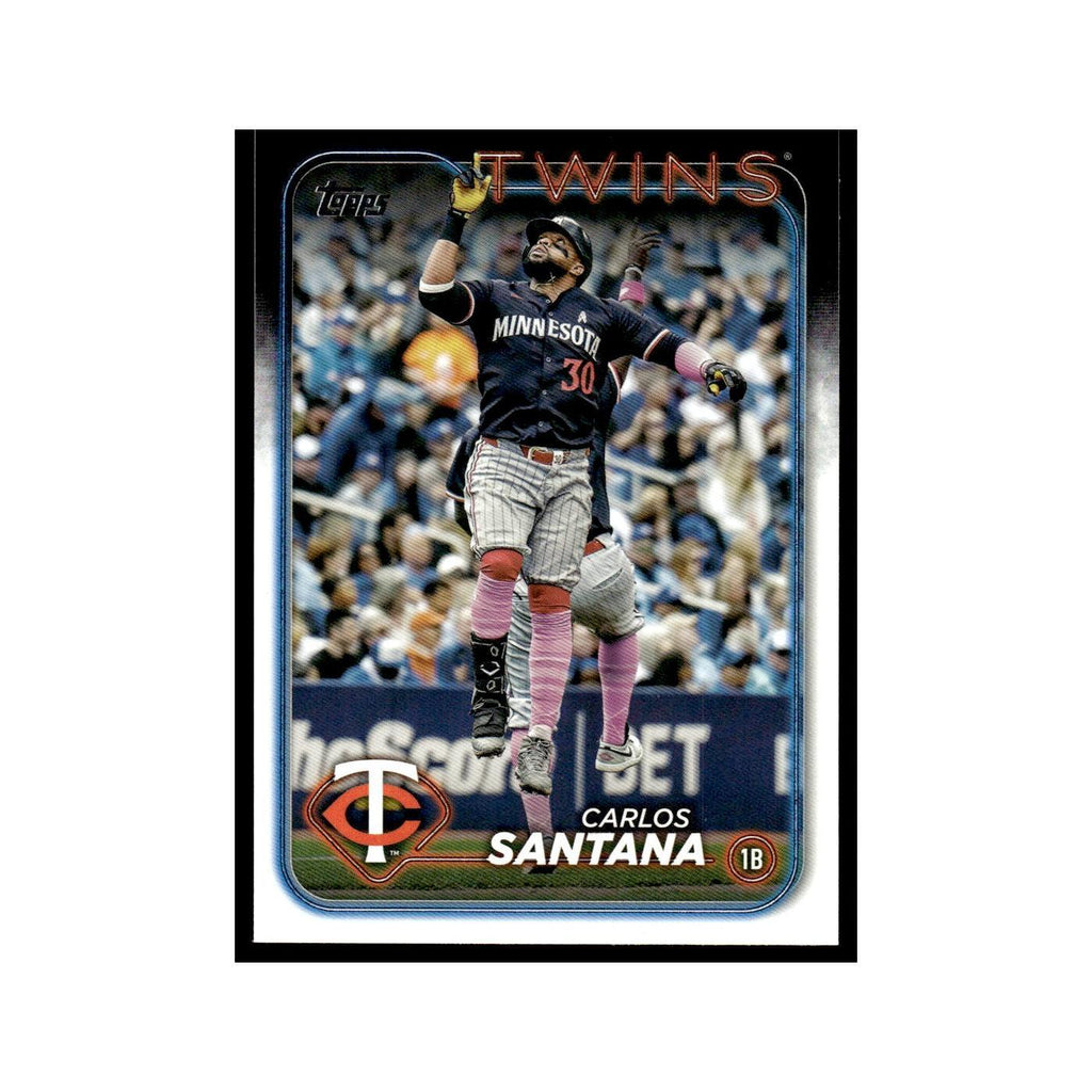 Carlos Santana 2024 Topps Update #US224 Minnesota Twins Baseball Card NM
