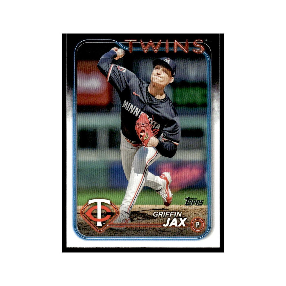 Griffin Jax 2024 Topps Update #US43 Minnesota Twins Baseball Card NM
