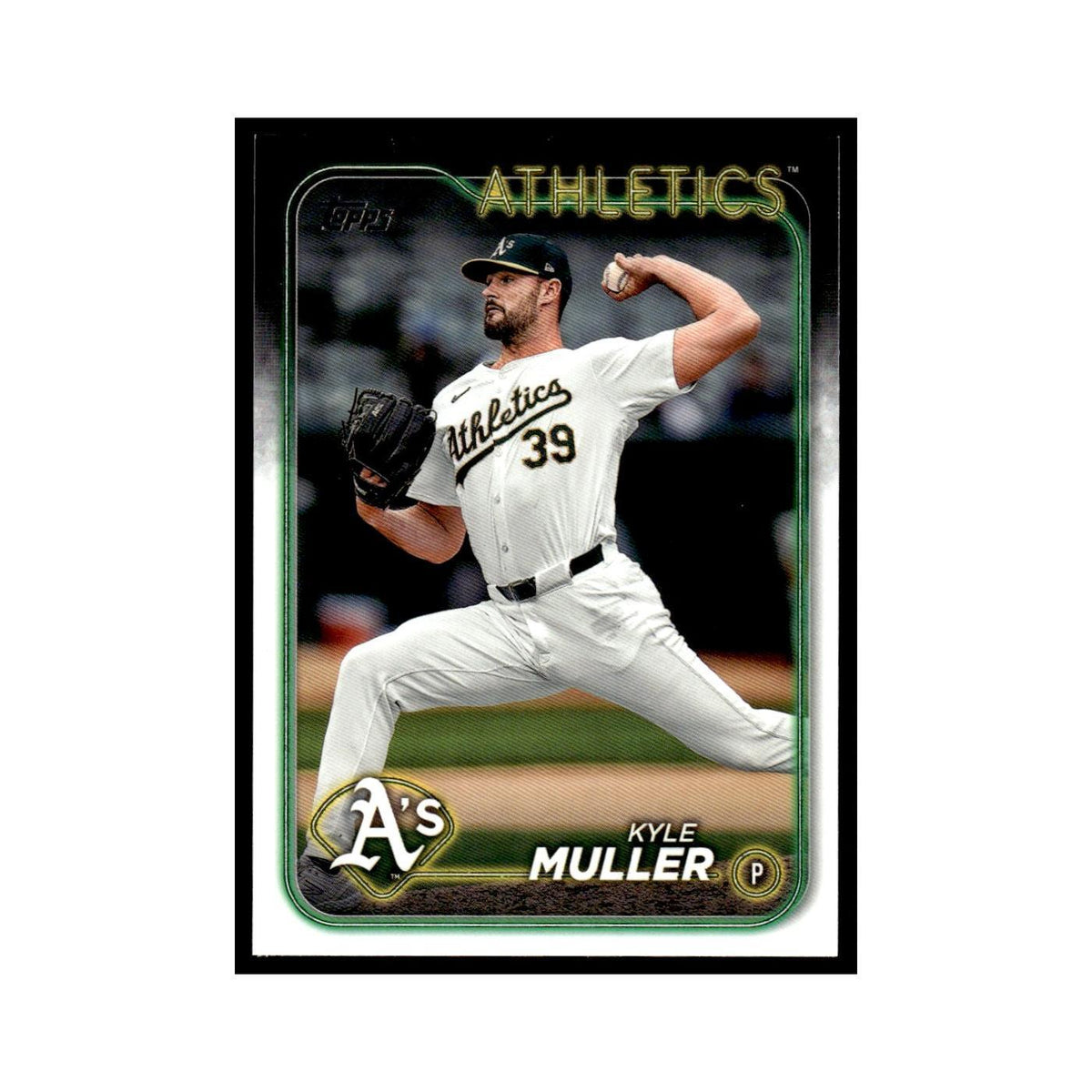 Kyle Muller 2024 Topps Update #US80 Oakland Athletics Baseball Card NM