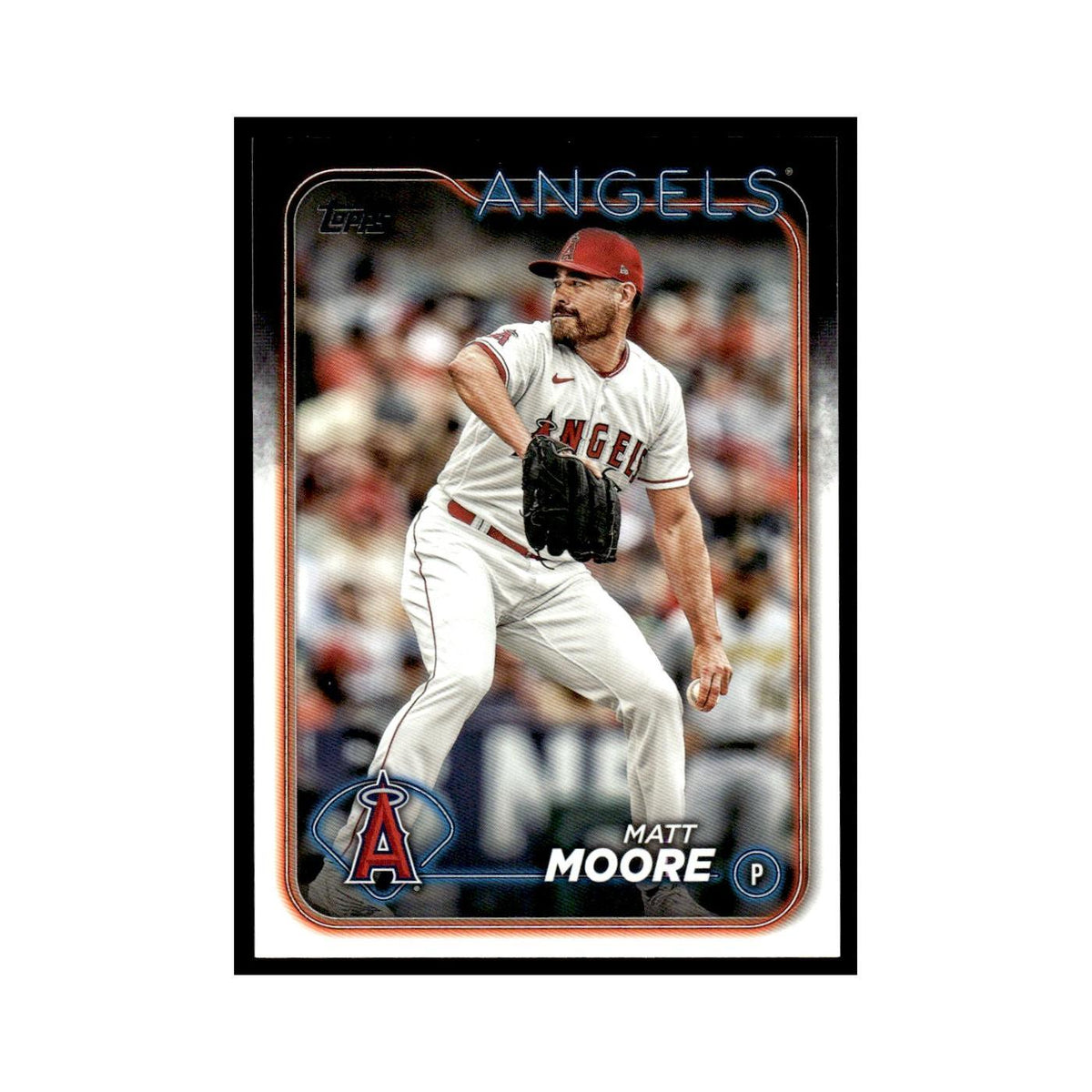 Matt Moore 2024 Topps Update #US182 Los Angeles Angels Baseball Card NM