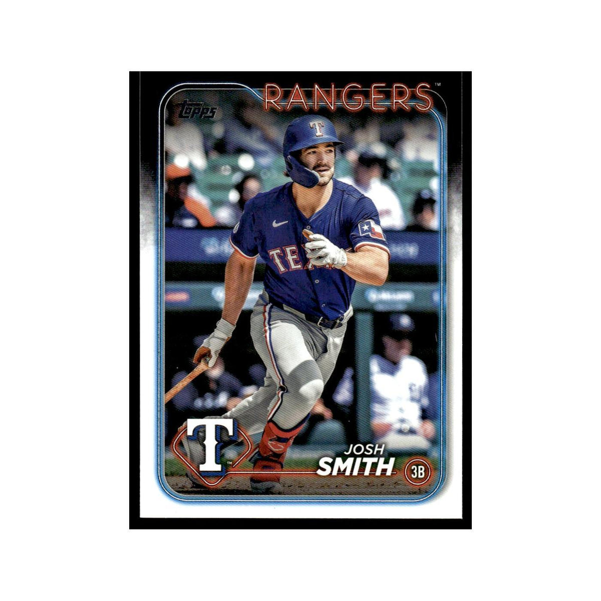Josh Smith 2024 Topps Update #US207 Texas Rangers Baseball Card NM