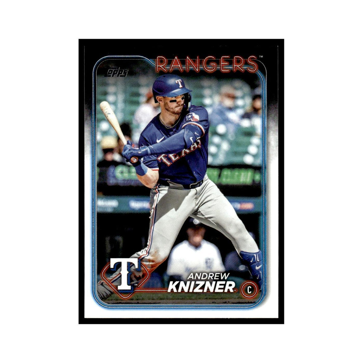 Andrew Knizner 2024 Topps Update #US89 Texas Rangers Baseball Card NM