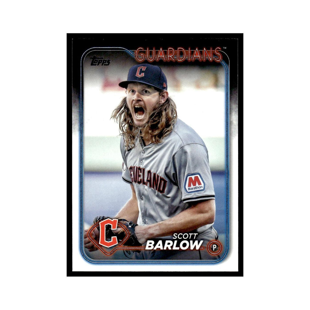 Scott Barlow 2024 Topps Update #US42 Cleveland Guardians Baseball Card NM
