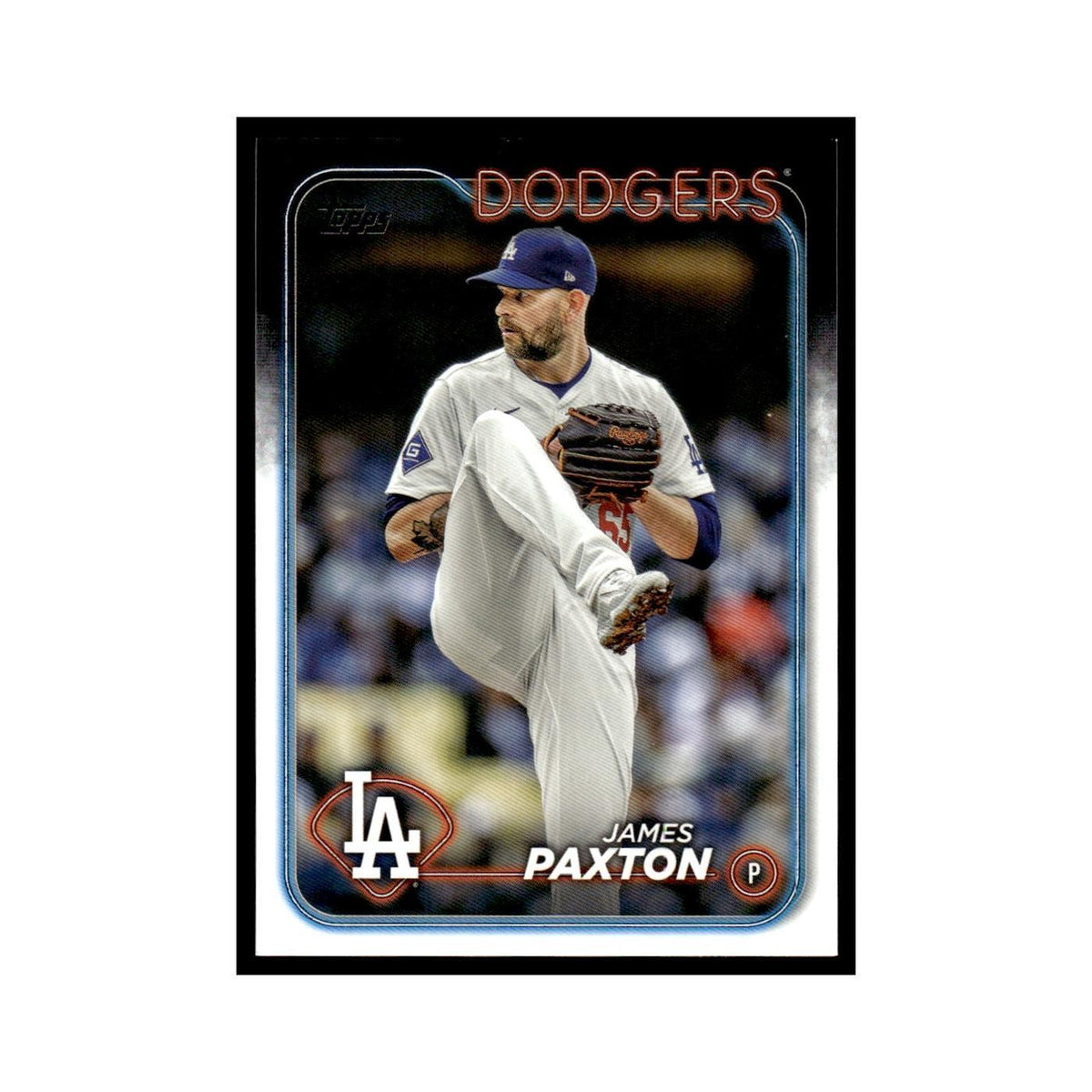James Paxton 2024 Topps Update #US27 Los Angeles Dodgers Baseball Card NM