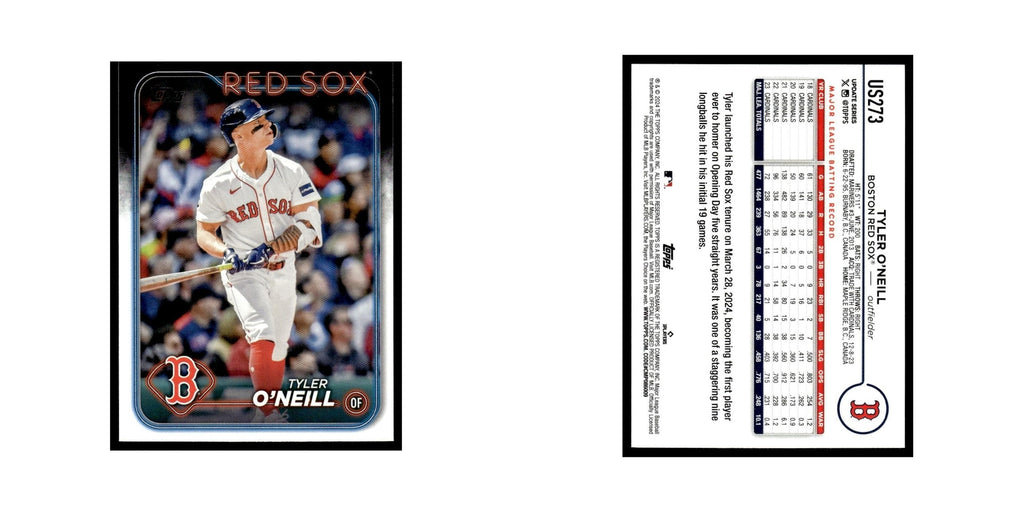 Tyler O'Neill 2024 Topps Update #US273 Boston Red Sox Baseball Card NM