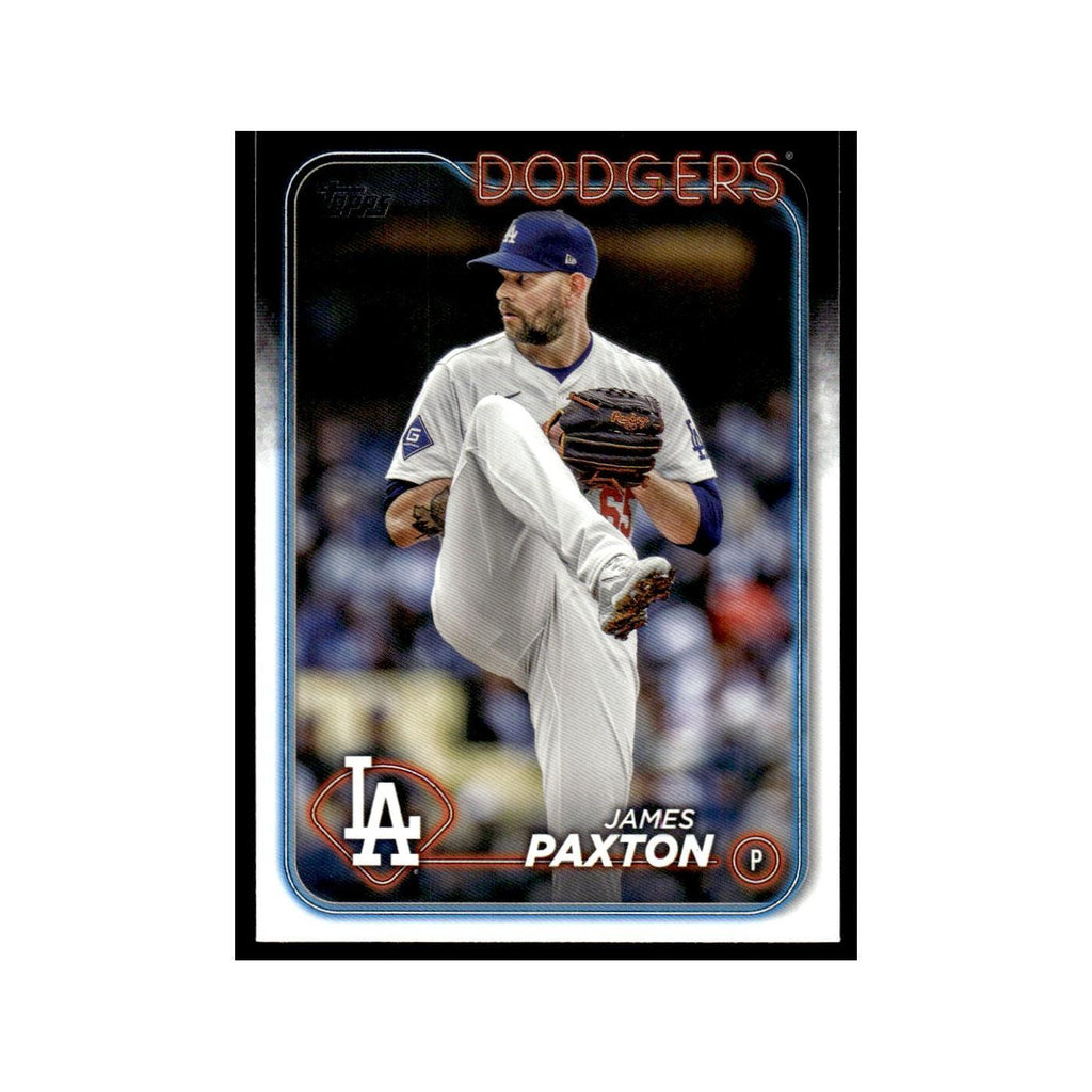 James Paxton 2024 Topps Update #US27 Los Angeles Dodgers Baseball Card NM