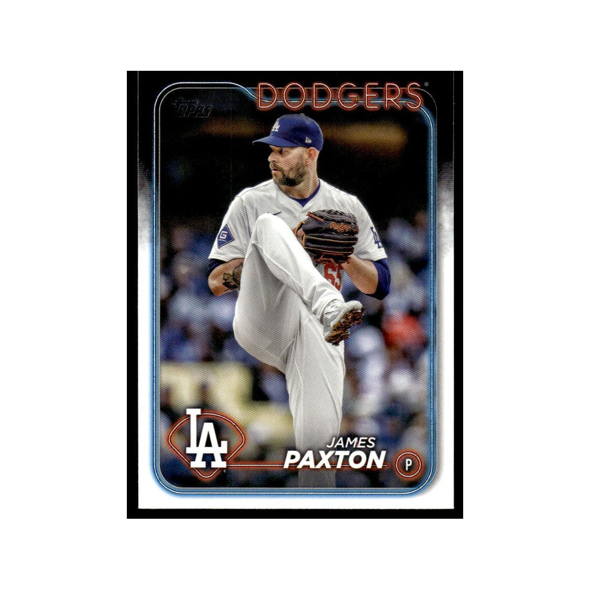James Paxton 2024 Topps Update #US27 Los Angeles Dodgers Baseball Card NM
