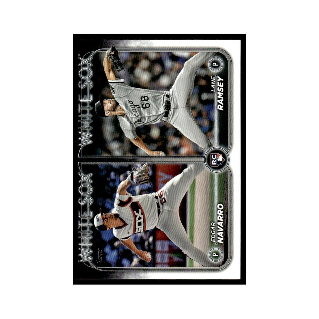 Lane Ramsey   Edgar Navarro Rookie 2024 Topps Update #US128 Chicago White Sox NM