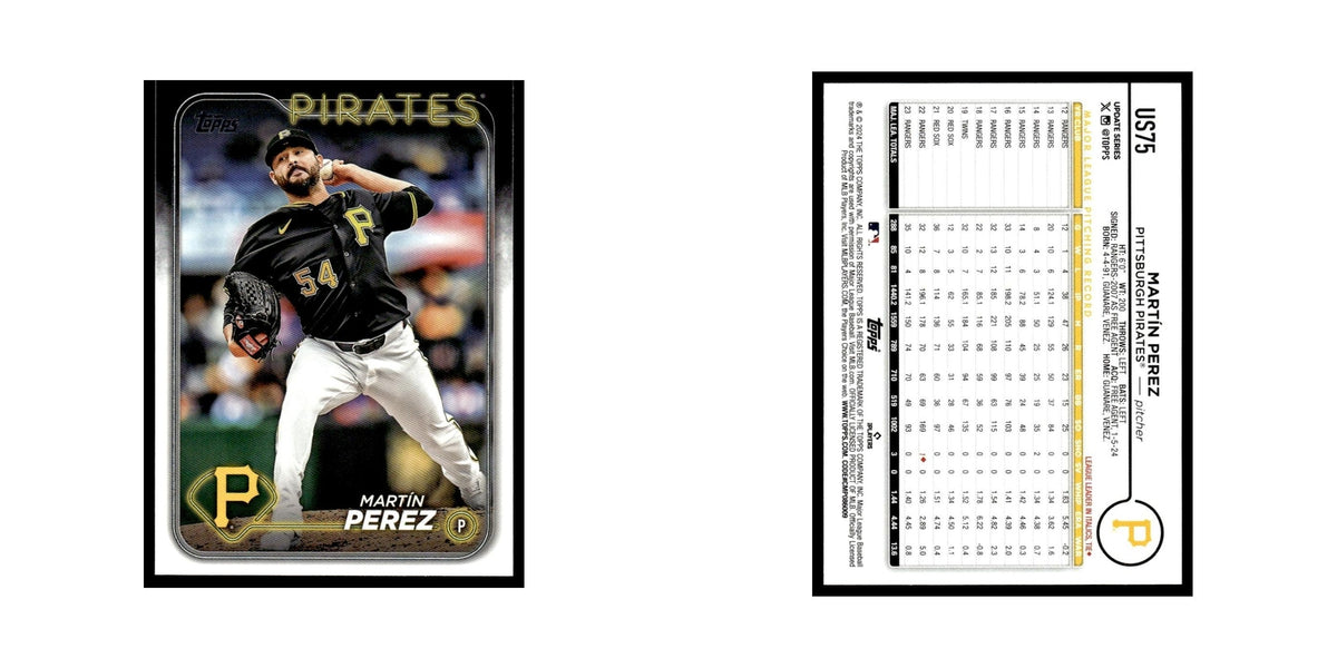 Martín Perez 2024 Topps Update #US75 Pittsburgh Pirates Baseball Card NM