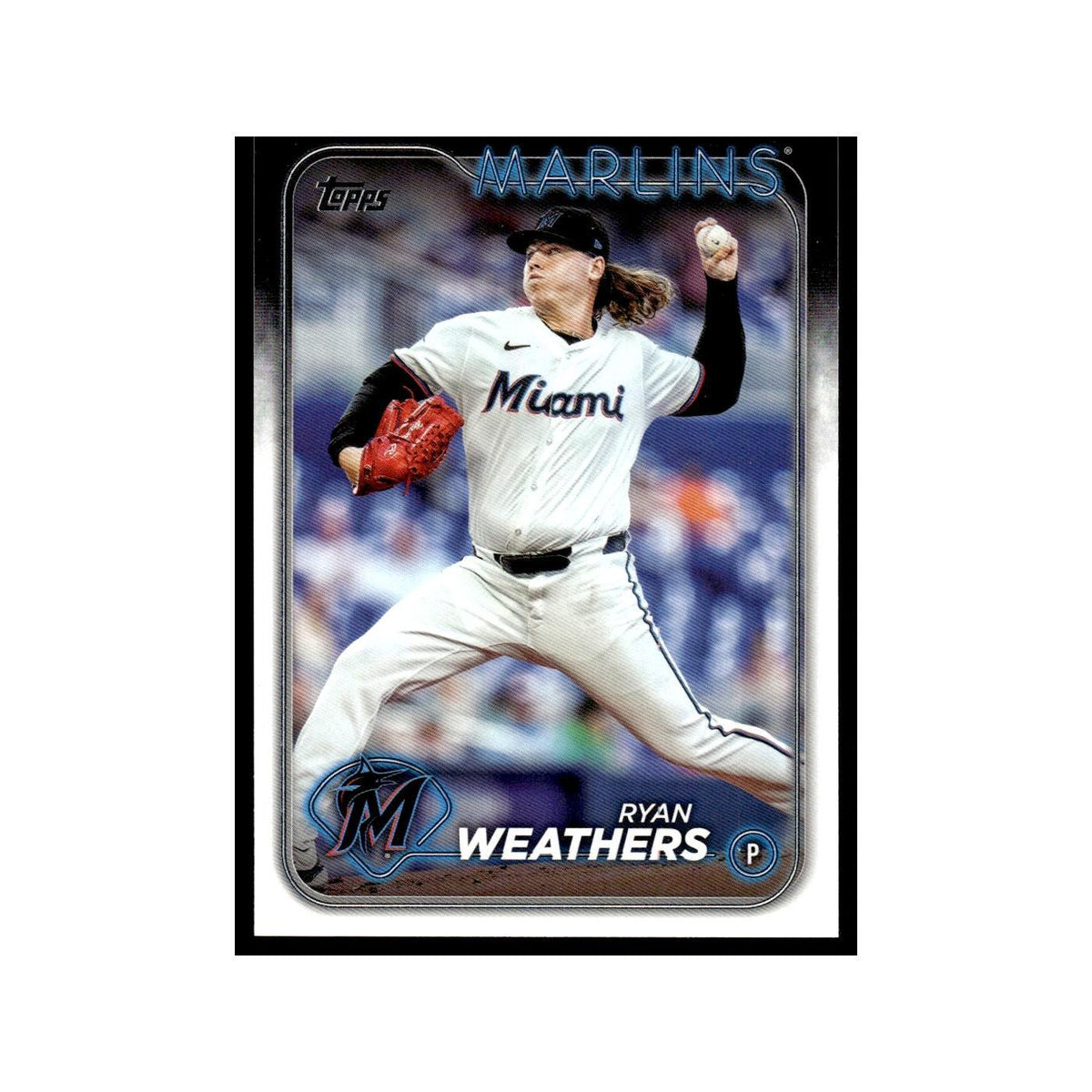 Ryan Weathers 2024 Topps Update #US103 Miami Marlins Baseball Card NM