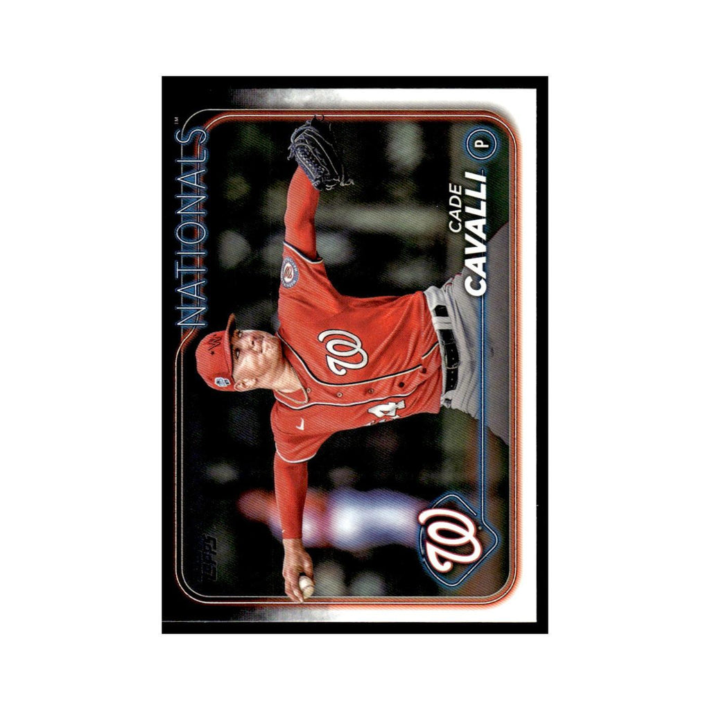 Cade Cavalli 2024 Topps Update #US126 Washington Nationals Baseball Card NM