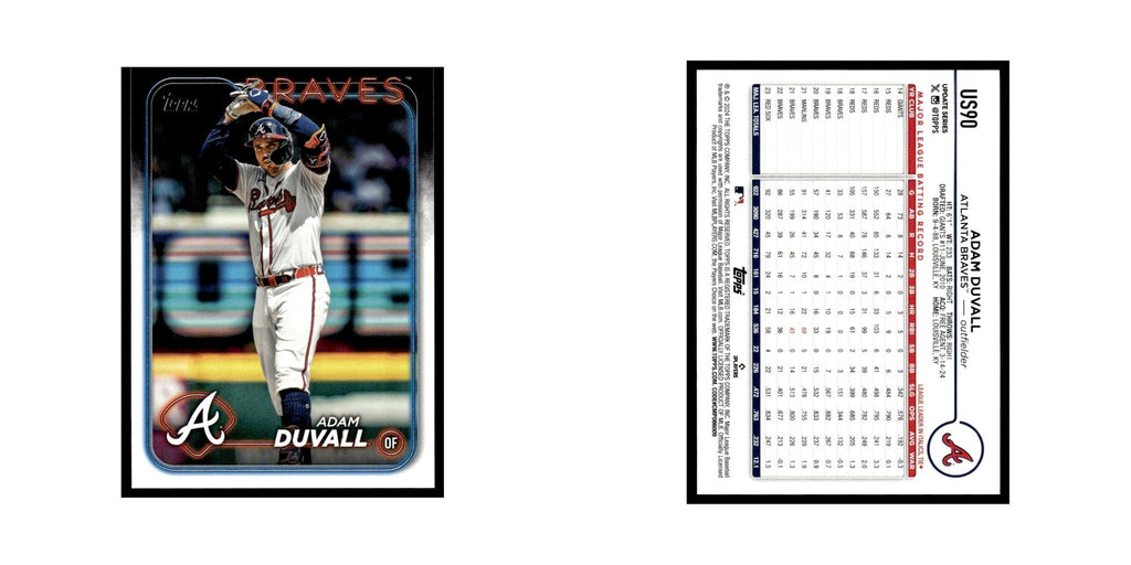 Adam Duvall 2024 Topps Update #US90 Atlanta Braves Baseball Card NM