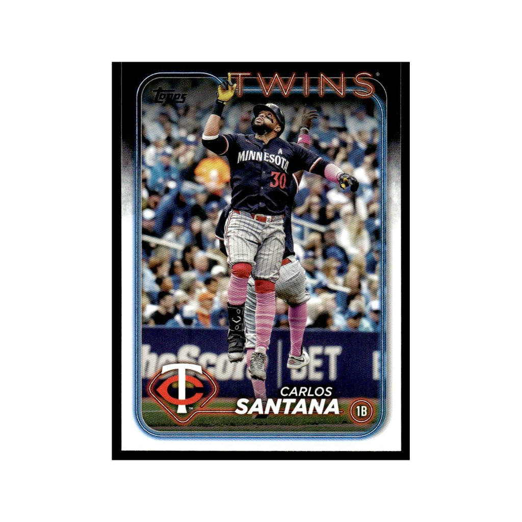 Carlos Santana 2024 Topps Update #US224 Minnesota Twins Baseball Card NM