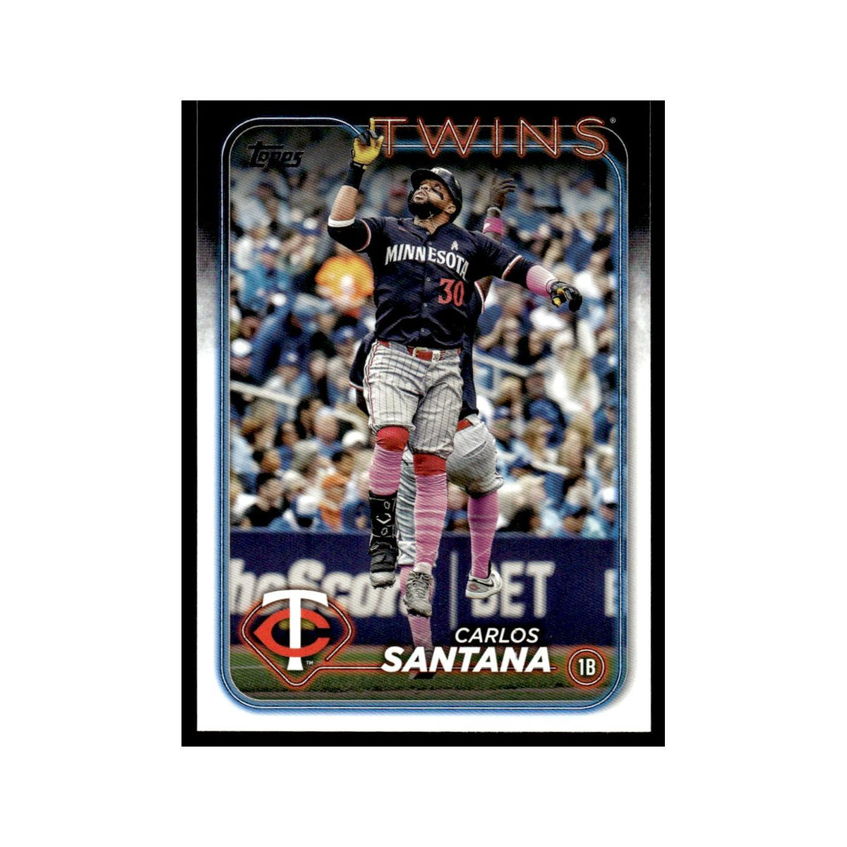 Carlos Santana 2024 Topps Update #US224 Minnesota Twins Baseball Card NM